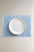 SET DE TABLE GÉOMÉTRIQUE (LOT DE 2)