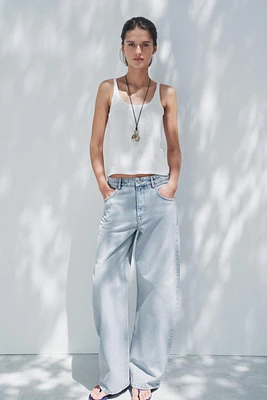 JEAN ZW COLLECTION TAPERED BALLON TAILLE BASSE