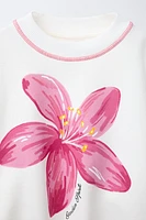 FLORAL SWEATSHIRT