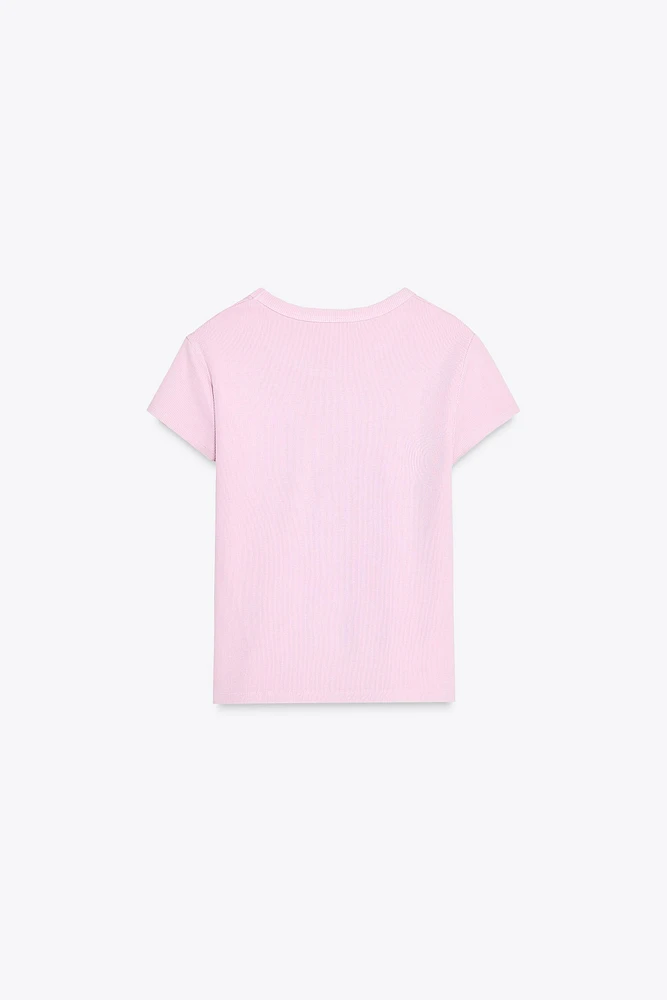 HELLO KITTY © 2025 SANRIO WASHED EFFECT T-SHIRT