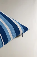 STRIPED THROW PILLOW COVER