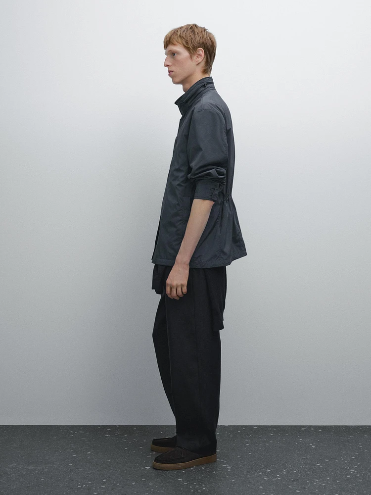 Technical fabric jacket