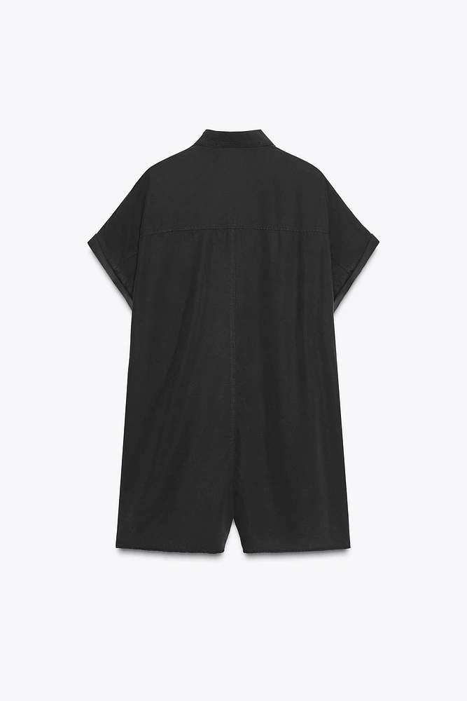 FLOWY POCKET JUMPSUIT