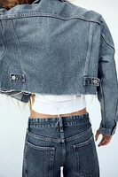 CROPPED DENIM JACKET