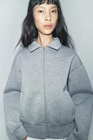BLOUSON BOMBER EFFET SCUBA