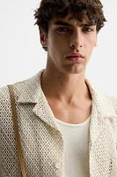 TEXTURED WEAVE SHIRT