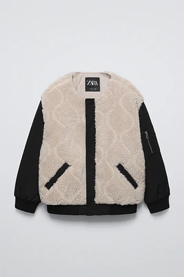 FLEECE BOMBER