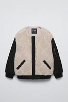 FLEECE BOMBER