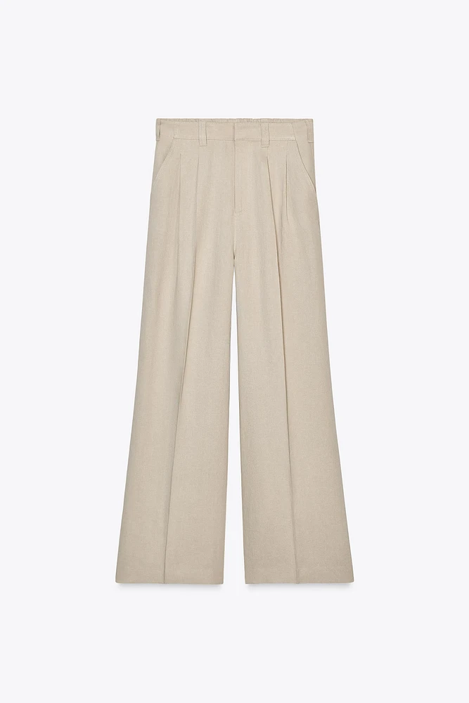 PLEATED PANTS ZW COLLECTION