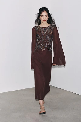 EMBROIDERED DRESS ZW COLLECTION