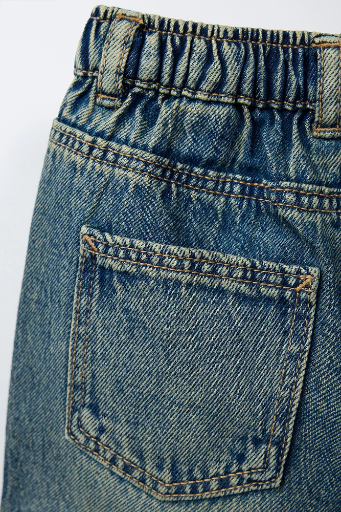 DENIM BERMUDA SHORTS