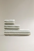SERVIETTE DE BAIN RAYURES COLORÉES