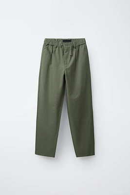 PANTALON FLUIDE À PINCES