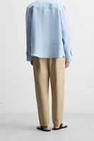 PANTALON RELAXED FIT COTON - LIN