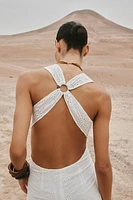 ROBE MIDI BRODÉE
