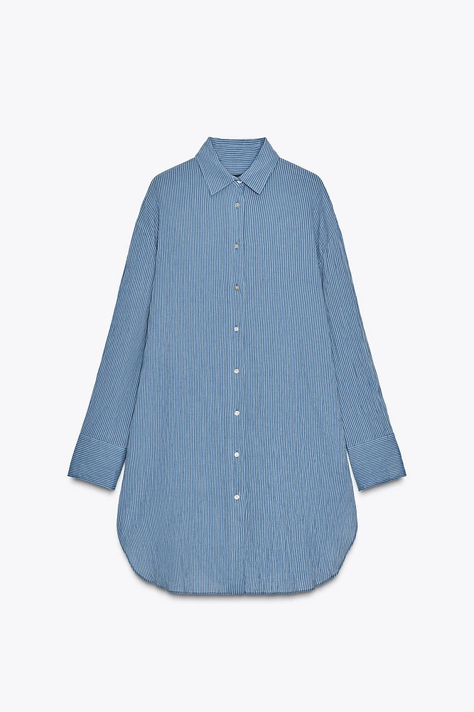 CHEMISE LONGUE RAYURES ZW COLLECTION