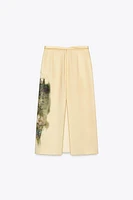 PRINTED MIDI SKIRT ZW COLLECTION