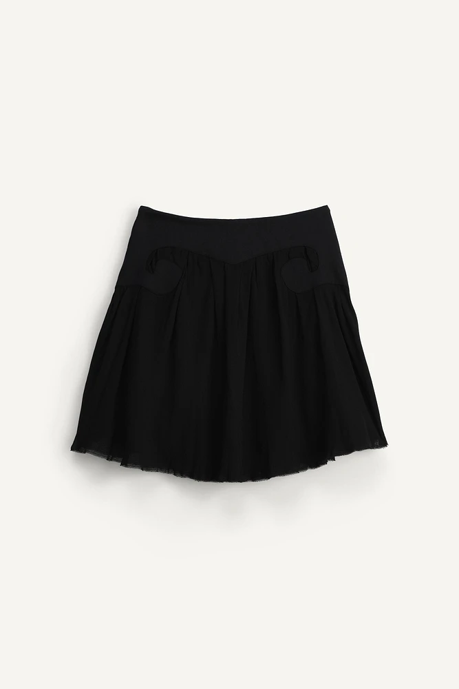 LIMITED EDITION COMBINATION SHORT SKIRT