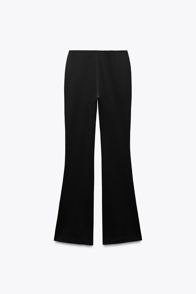 INTERLOCK FLARE PANTS