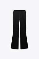 INTERLOCK FLARE PANTS