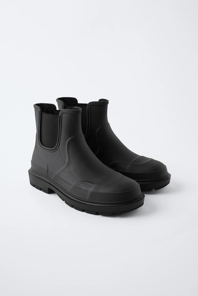 ELASTIC RAIN BOOTS