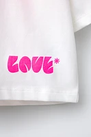 T-SHIRT HEAVY JERSEY AVEC INSCRIPTION