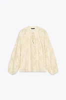TEXTURED BLOUSE