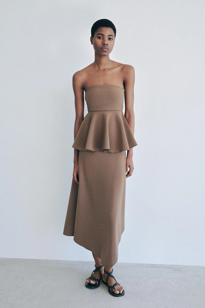 TOP BUSTIER EN CRÊPE