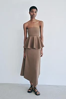 TOP BUSTIER EN CRÊPE