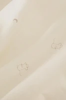 DRAP PLAT ENFANT BRODERIE PETITES SOURIS