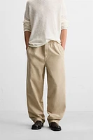 RELAXED FIT WASHED PANTS
