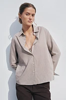 CHEMISE À RAYURES COLLECTION ZW