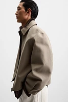 RELAXED FIT CONTRAST JACKET