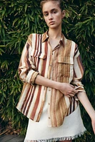 OVERSIZED STRIPED SHIRT