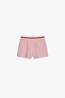 STRIPED SHORTS