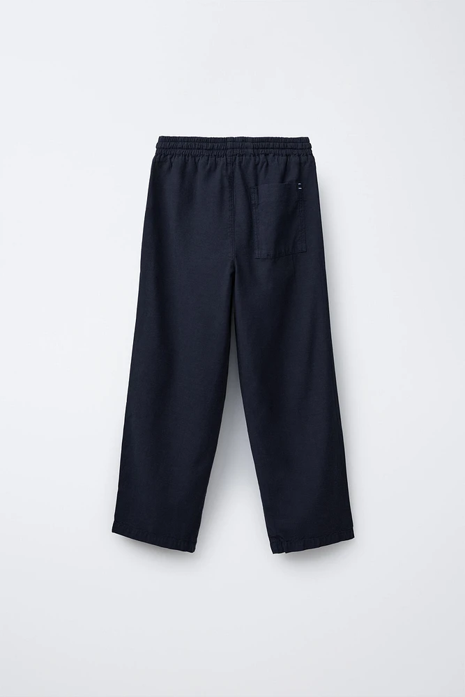 PANTALON DROIT FLUIDE