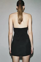 SLIT MINI SKIRT