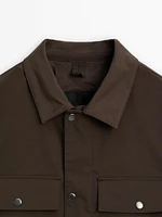 Jacket with pocket details