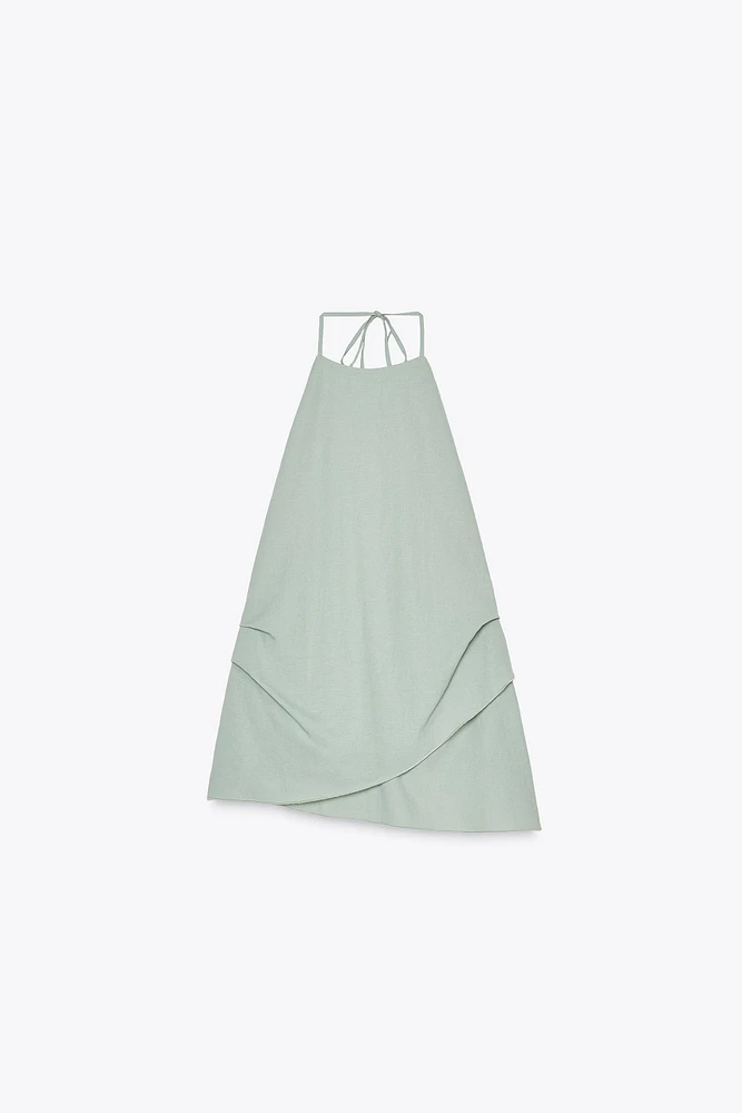 OPEN BACK HALTER TOP