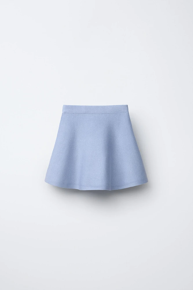 KNIT SWING SKIRT