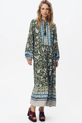 ROBE MI-LONGUE IMPRIMÉE