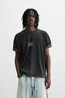 WASHED PATCH T-SHIRT