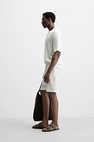 BERMUDA RELAXED FIT JACQUARD