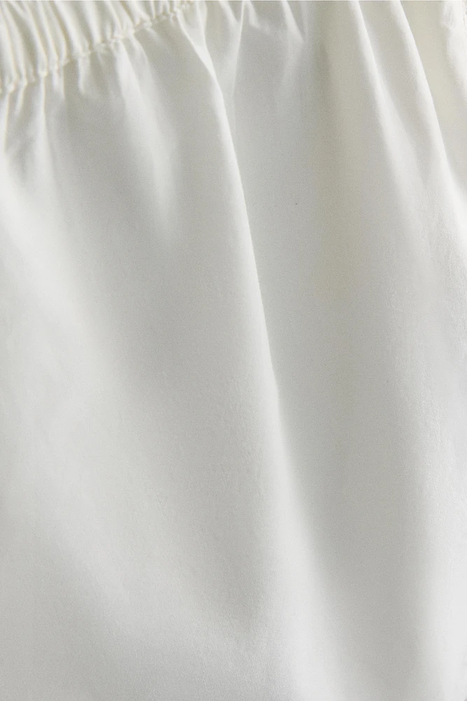 SHORT FRONCÉ ET DENTELLE