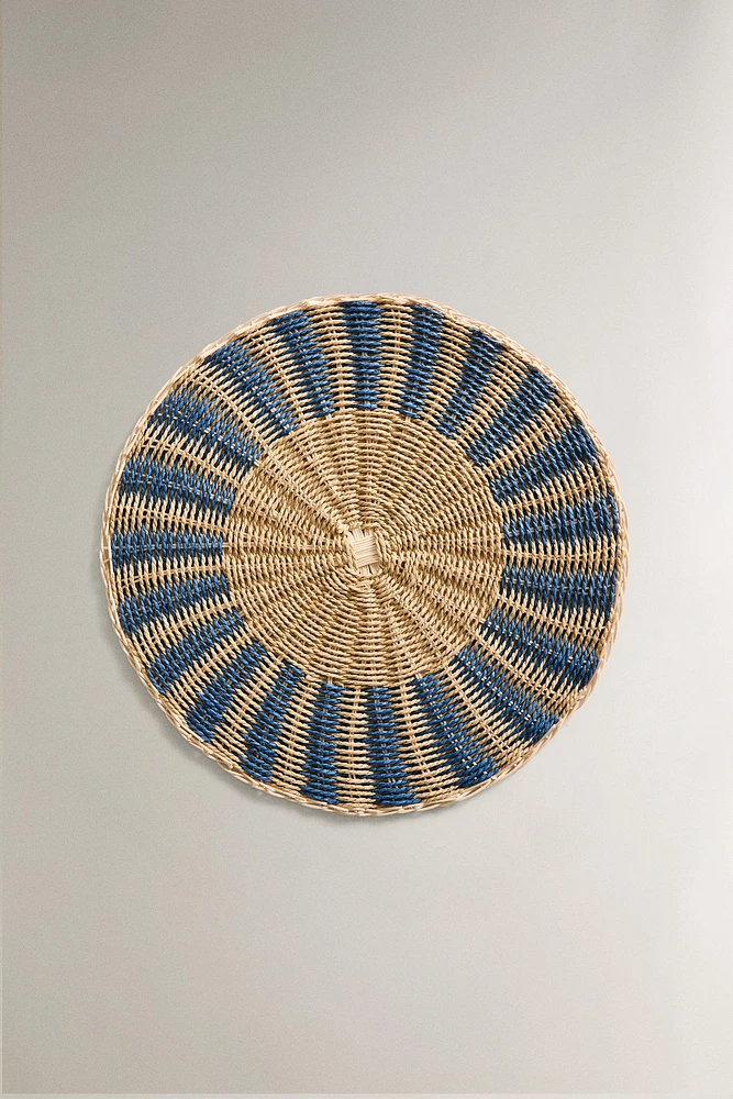 SET DE TABLE ROND ROTIN