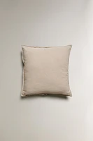 PATCHWORK THROW PILLOW COVER