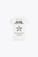 HOLLYWOOD PRINTED T-SHIRT