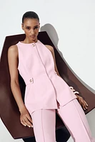 GILET À PÉPLUM
