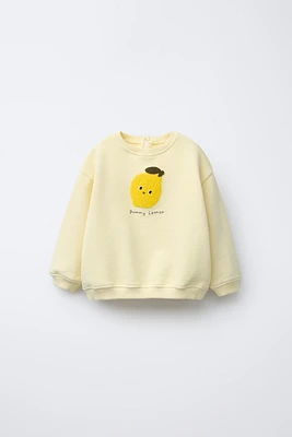 SWEAT PIÈCE CITRON