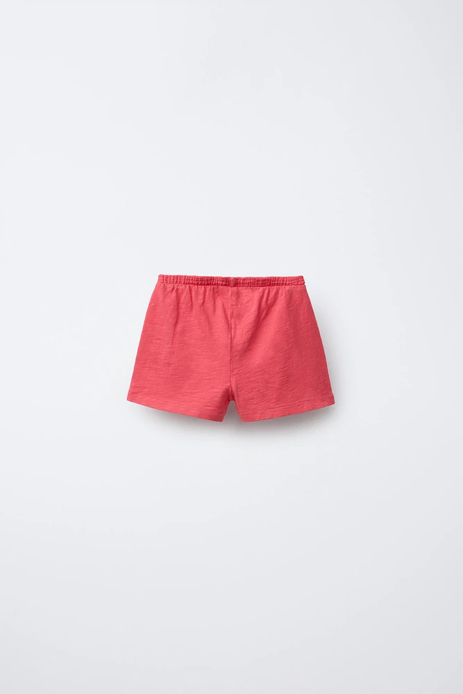 BERMUDA TEXTURÉ MIXTE